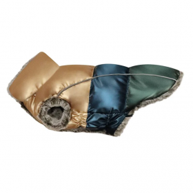 Водоустойчиво яке за кучета Croci PADDED  JACKET  RHAPSODY - с две лица